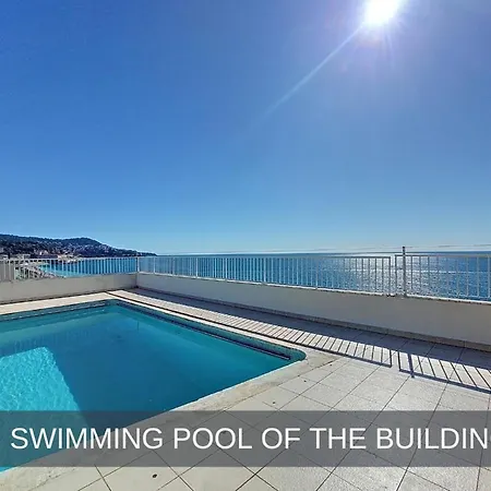 Bright Studio, Swimming-pool Apartmán Nice